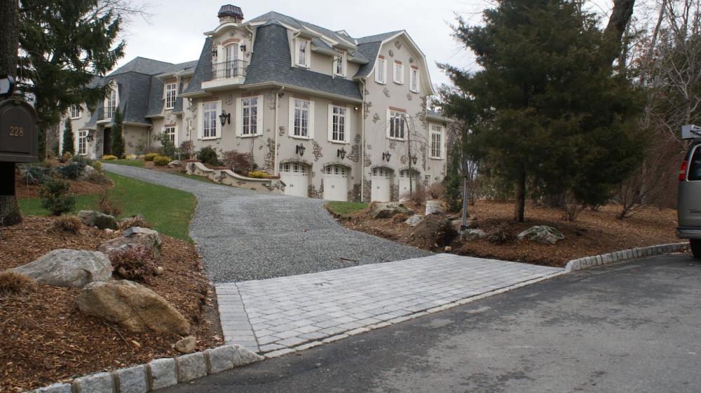 A Heated Paver Walkway or Heated Paver Driveway SnowMelt Radiant